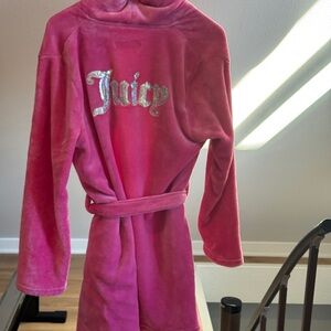 Juicy Couture Pink Fuzzy Pullover